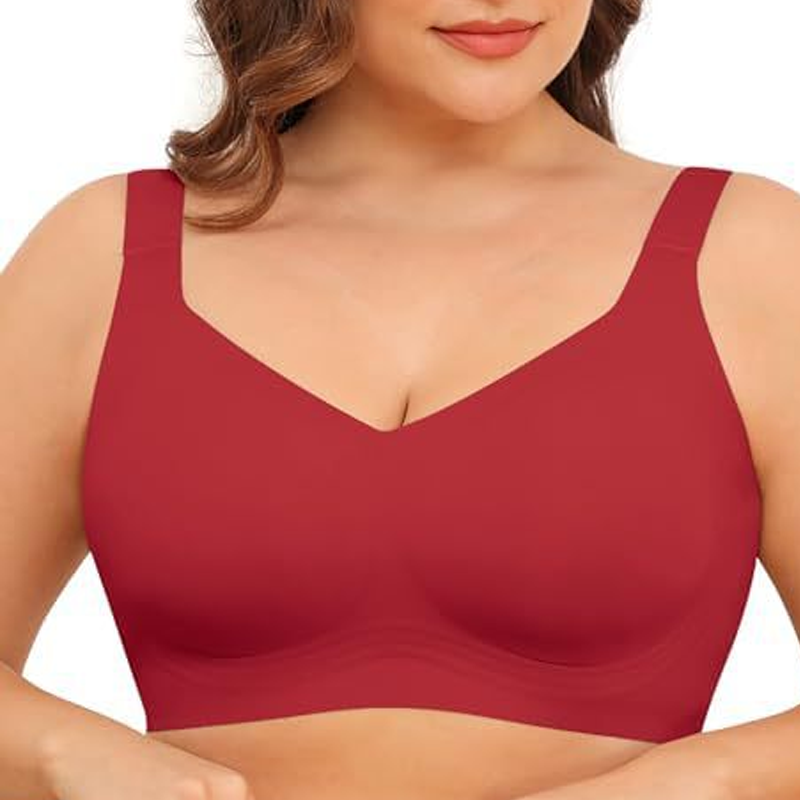 💜 LAST DAY PROMOTION - 50% OFF💜Women's Seamless Full Coverage Wireless Bra