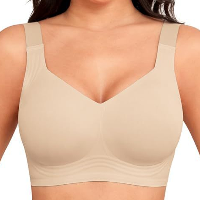 💜 LAST DAY PROMOTION - 50% OFF💜Women's Seamless Full Coverage Wireless Bra