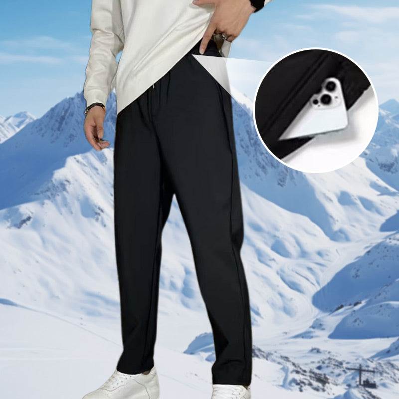 Winter Warm Waterproof Sweatpants with Drawstring
