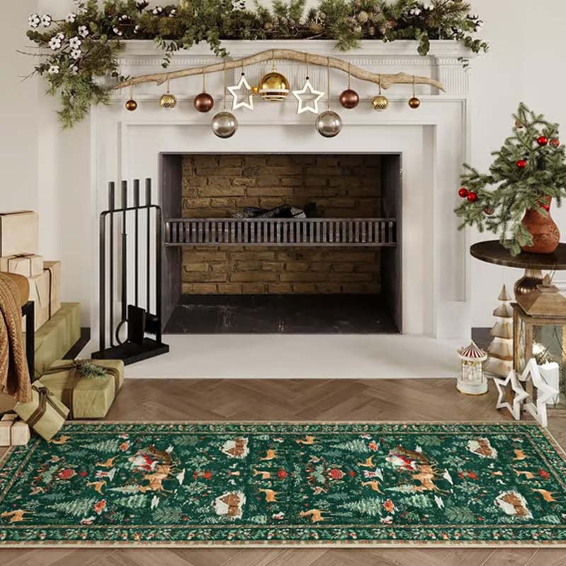 🦌🎄🎅Soft Non-Slip Christmas Rug For Home Decor🎁