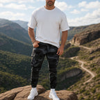 👖 Rugged Tactical Work Pants – 💪 Durable Nylon-Cotton | 🔧 Multi-Pocket | 🌲 Outdoor & Work Ready