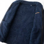 Men's Winter Warm Zipper Coats with Pockets