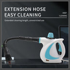 🔥CHRISTMAS SALE 50% OFF!!🔥1050W Pressurized Handheld Multi-Surface Natural Steam Cleaner