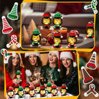 🎅Early Christmas Sale 50% OFF🎄Christmas Decoration Mini Snowman Lantern with Hats and Scarves