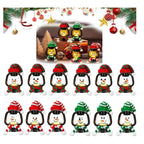 🎅Early Christmas Sale 50% OFF🎄Christmas Decoration Mini Snowman Lantern with Hats and Scarves