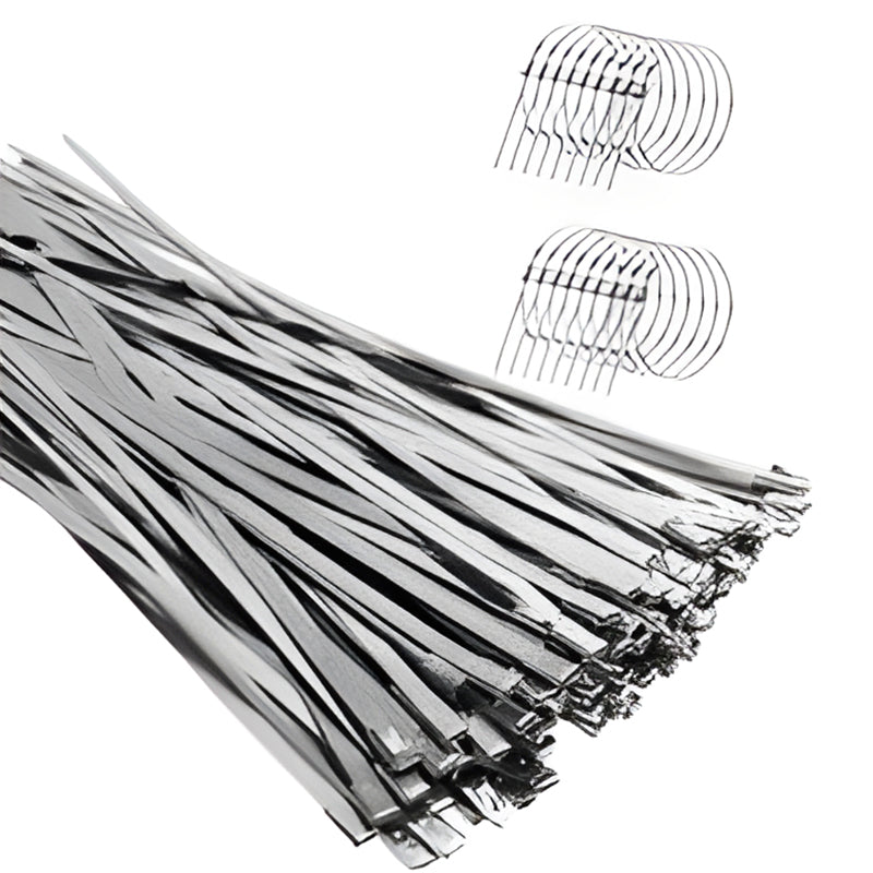 Heavy-Duty Self-Locking Stainless Steel Cable Ties