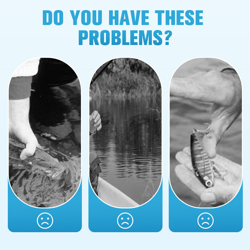 🎣Hot Sale Clearance Sale 50% OFF💥Aluminum Alloy Fish Lip Gripper with Scale