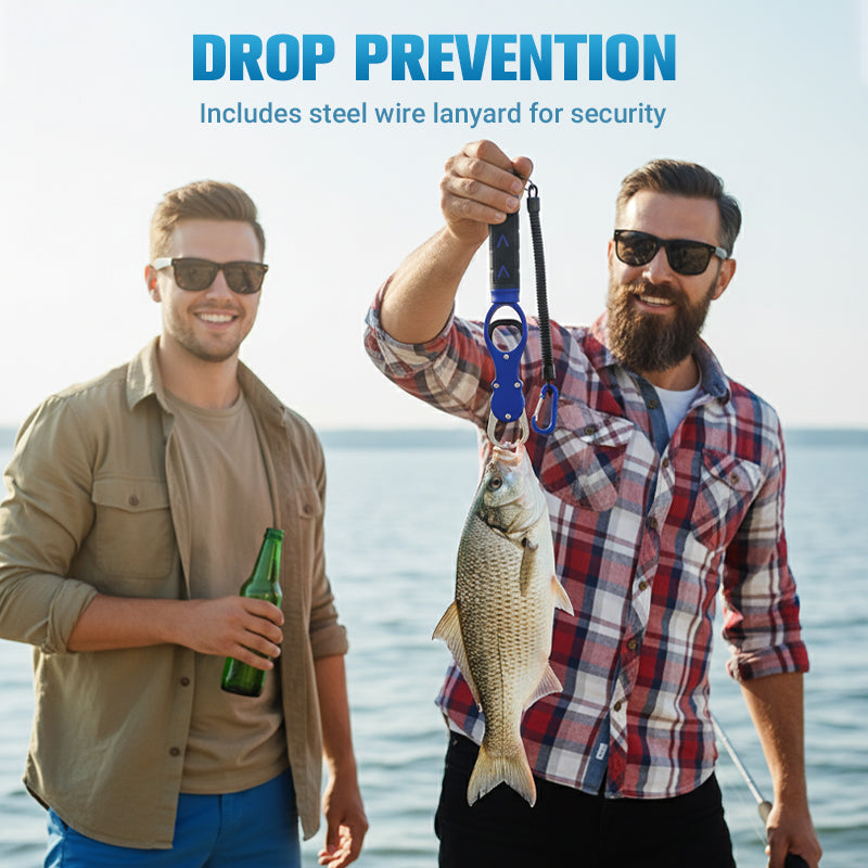 🎣Hot Sale Clearance Sale 50% OFF💥Aluminum Alloy Fish Lip Gripper with Scale