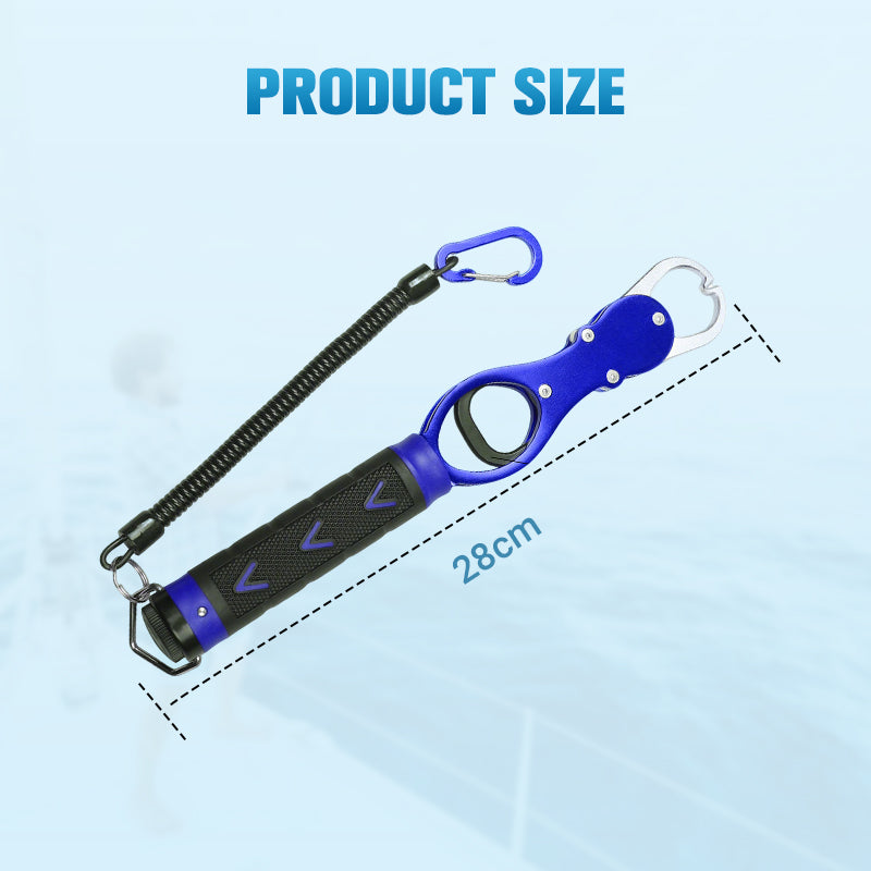 🎣Hot Sale Clearance Sale 50% OFF💥Aluminum Alloy Fish Lip Gripper with Scale