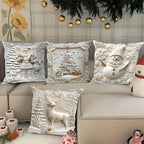 🎅🏻✨Christmas Sale 50% OFF!!🎁Elegant Christmas Decorative Pillow Covers