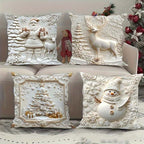 🎅🏻✨Christmas Sale 50% OFF!!🎁Elegant Christmas Decorative Pillow Covers