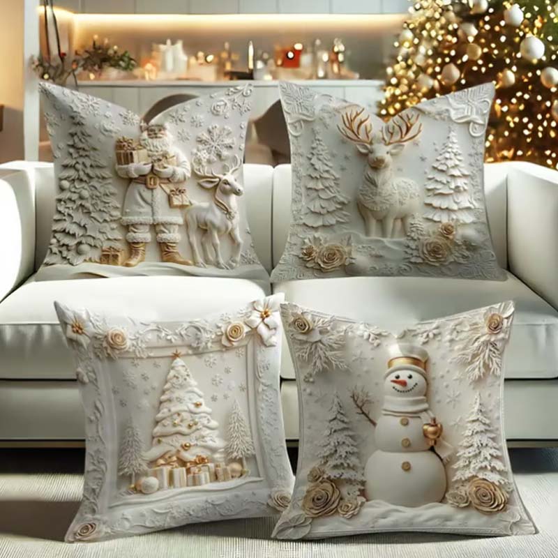 🎅🏻✨Christmas Sale 50% OFF!!🎁Elegant Christmas Decorative Pillow Covers