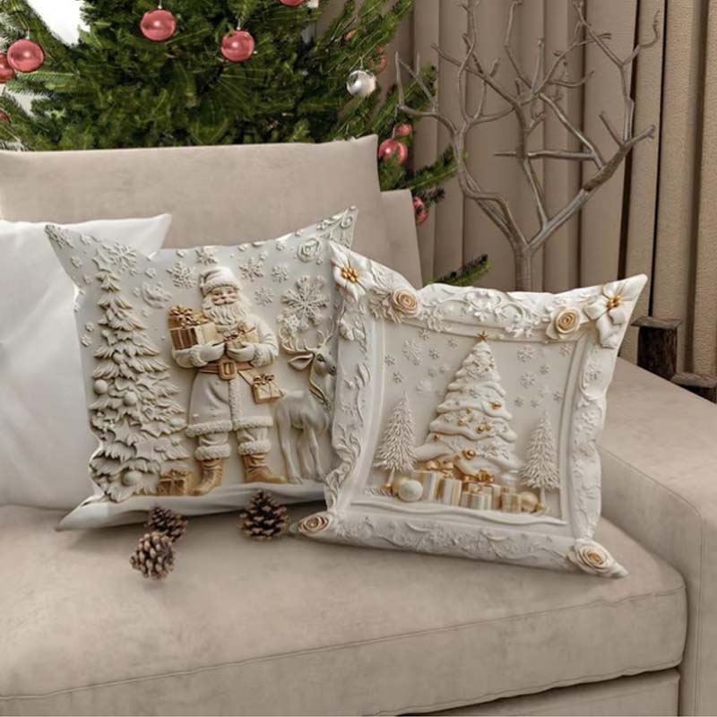 🎅🏻✨Christmas Sale 50% OFF!!🎁Elegant Christmas Decorative Pillow Covers