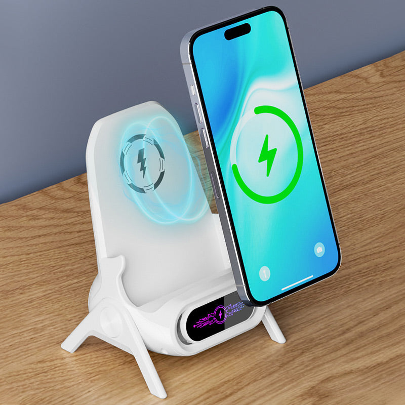 ⏳Limited-time 50% off⏰Multifunctional Wireless Fast Charger Phone Stand🔋