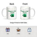 Humorous Excel Spreadsheet Mug