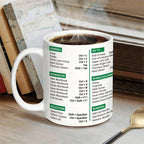 Humorous Excel Spreadsheet Mug