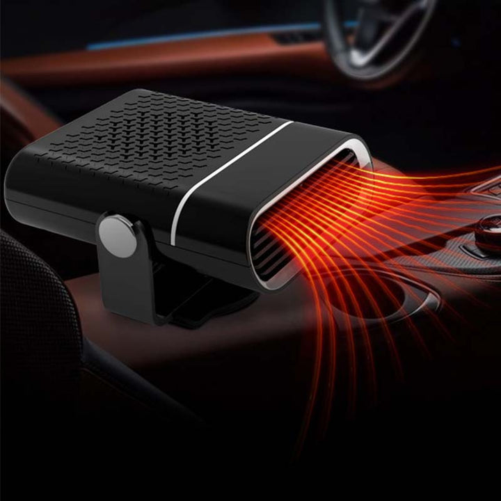 🚗🔥 2-in-1 Portable Car Heater &amp; Fan - 360° Rotation, Quick Defrost, Heating &amp; Cooling, Ultra-Quiet &amp; Lightweight for All Seasons!
