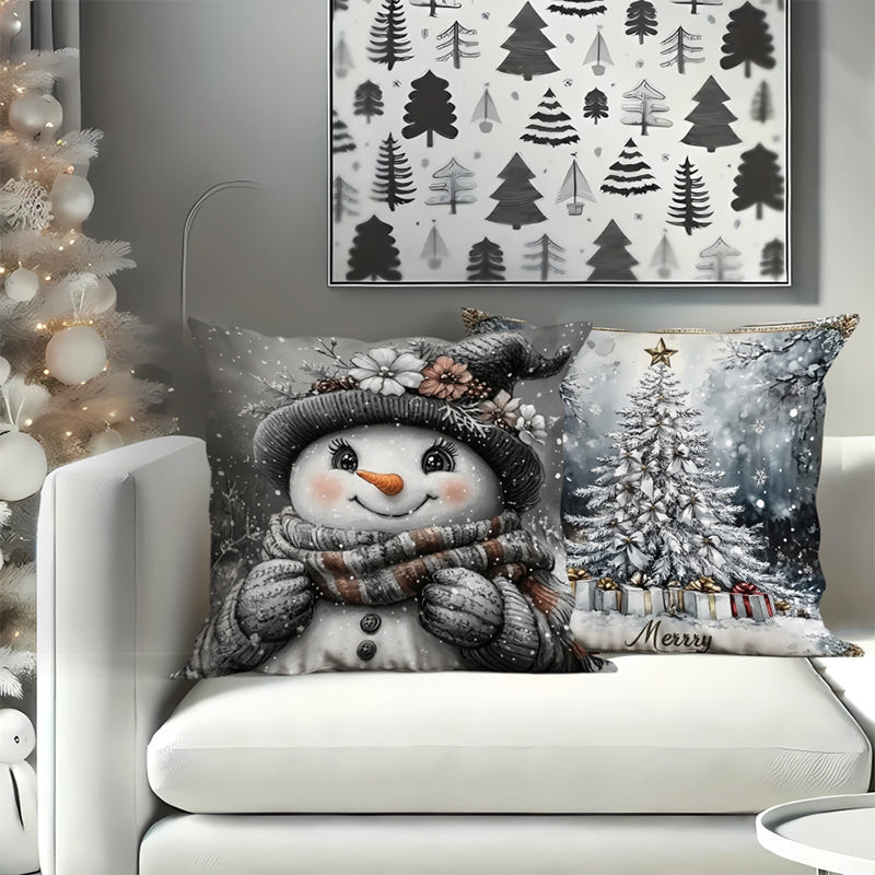 18*18" Christmas Throw Pillow Cover🎅Buy 1 Get 1 Free（2 PCS）🎄