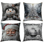 18*18" Christmas Throw Pillow Cover🎅Buy 1 Get 1 Free（2 PCS）🎄