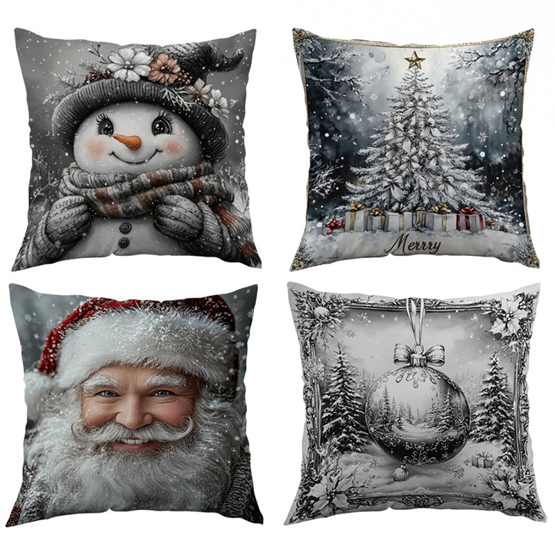 18*18" Christmas Throw Pillow Cover🎅Buy 1 Get 1 Free（2 PCS）🎄