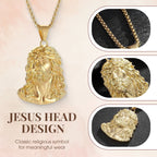 ✝️Best Gift✨Jesus Head Pendant Necklace
