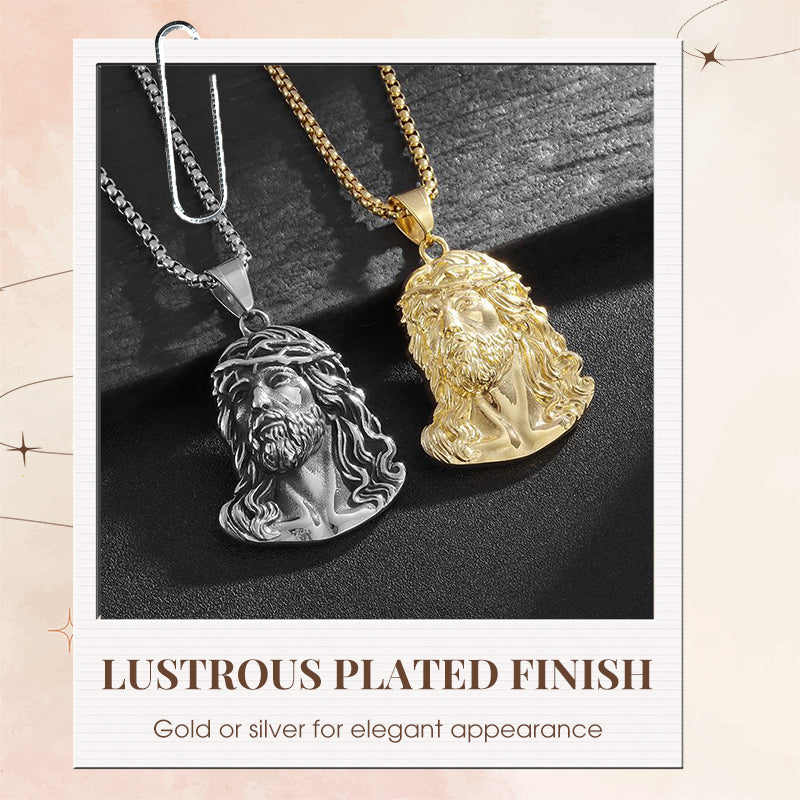 ✝️Beste gave✨Jesushode-anhengshalskjede