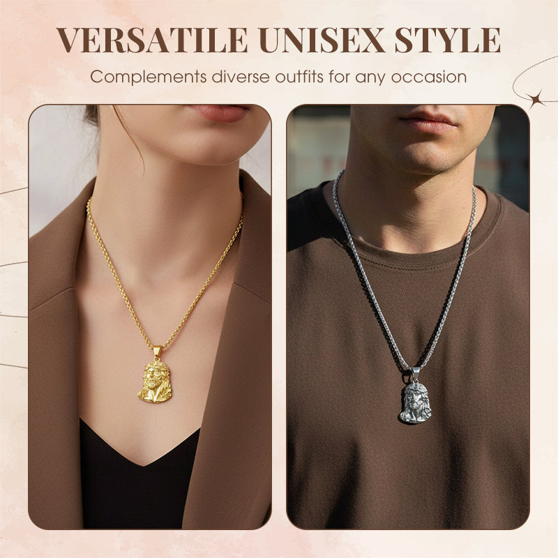 ✝️Beste gave✨Jesushode-anhengshalskjede