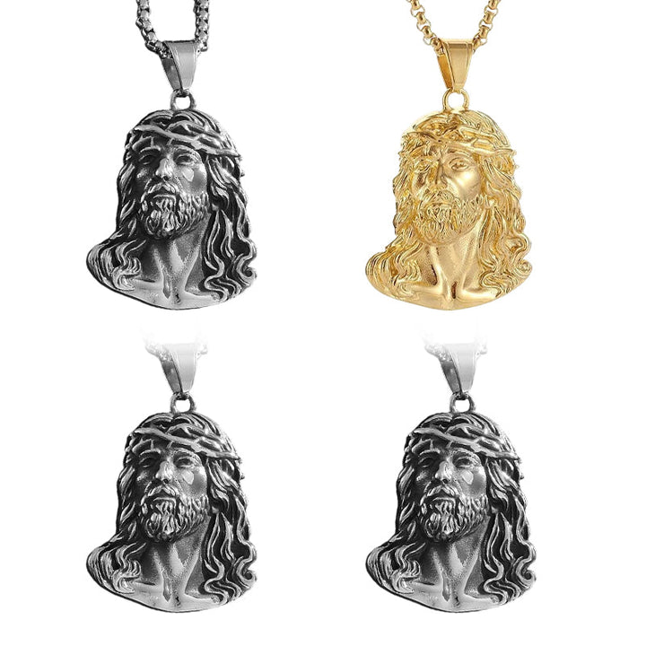 ✝️Beste gave✨Jesushode-anhengshalskjede