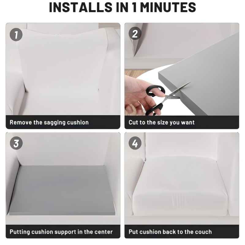 ✨LAST DAY -BUY 2 GET 1 FREE✨Couch Cushion Support For Sagging Seat