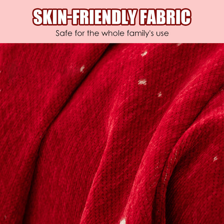 Christmas Chenille Sofa Slipcover