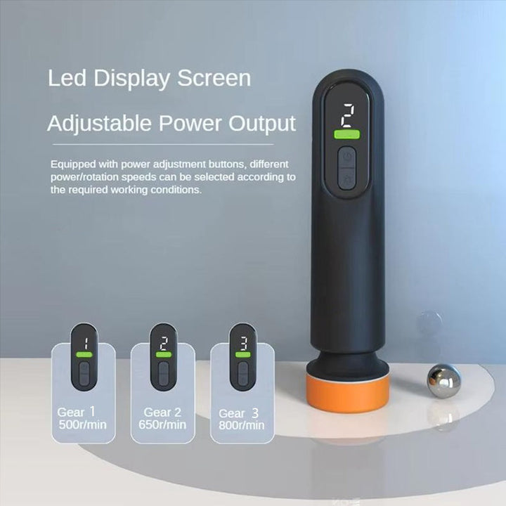 Professional Car Scratch Remover Machine – Heavy-Duty Motor, LED Display, Dust-Free Design, Ideal for Auto Shops &amp; Used Car Renovation