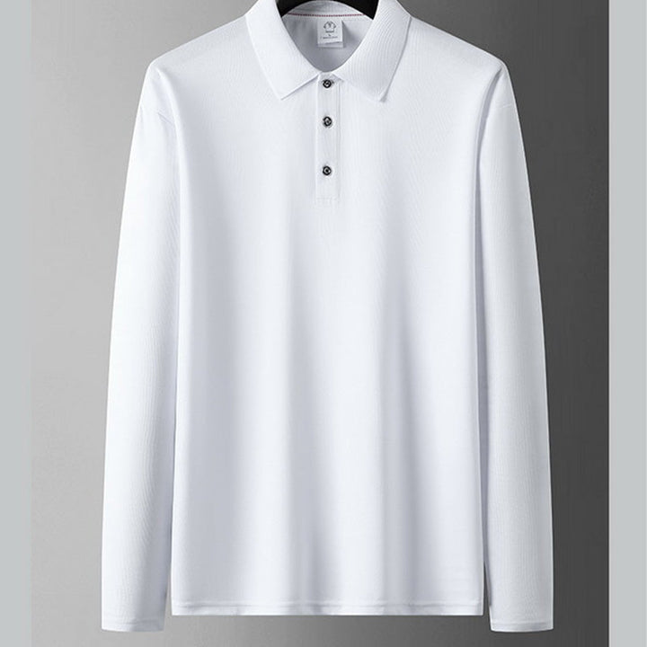 🔥 SISTA DAGEN-ERBJUDANDE - 50% RABATT 🔥 Herr enfärgad business-casual topp