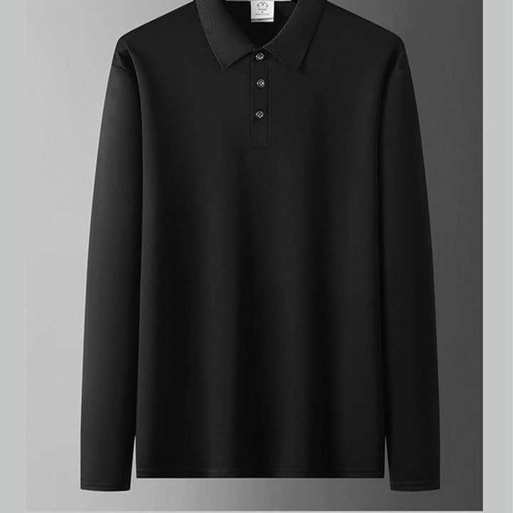 🔥 SISTA DAGEN-ERBJUDANDE - 50% RABATT 🔥 Herr enfärgad business-casual topp
