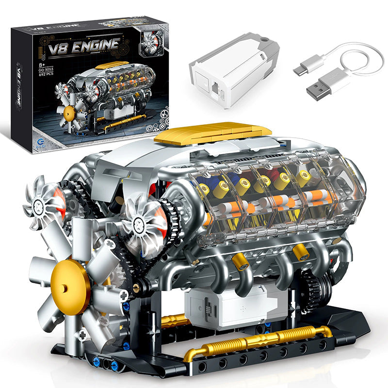 Engine Model Building Blocks Set