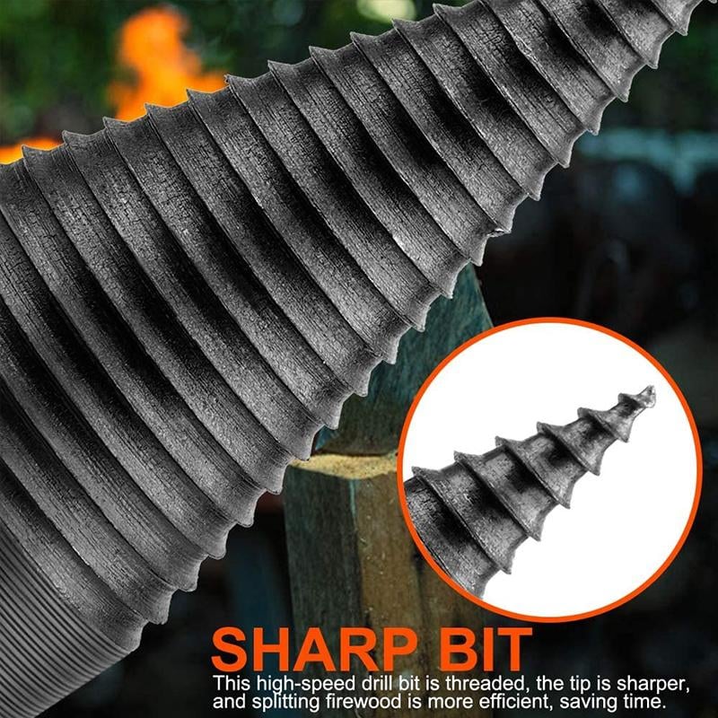 🎁Hot Sale 50% OFF⏳Hex Shank Firewood Drill Bit🪓😮