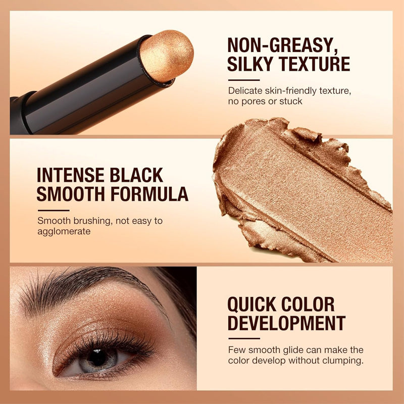 🎅ONLY TODAY - FOR 8 PCS!!🎄50K+ SOLD! 🎁✨8 Colors Glitter Eyeshadow Stick Waterproof & Long-Wearing & Multi-Use