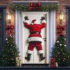 Christmas Door Backdrop Decoration Banner