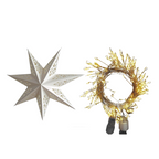 3D Christmas Hanging Star Lantern with Lights