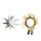 3D Christmas Hanging Star Lantern with Lights