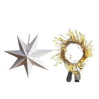 3D Christmas Hanging Star Lantern with Lights