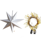 3D Christmas Hanging Star Lantern with Lights