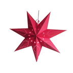 3D Christmas Hanging Star Lantern with Lights