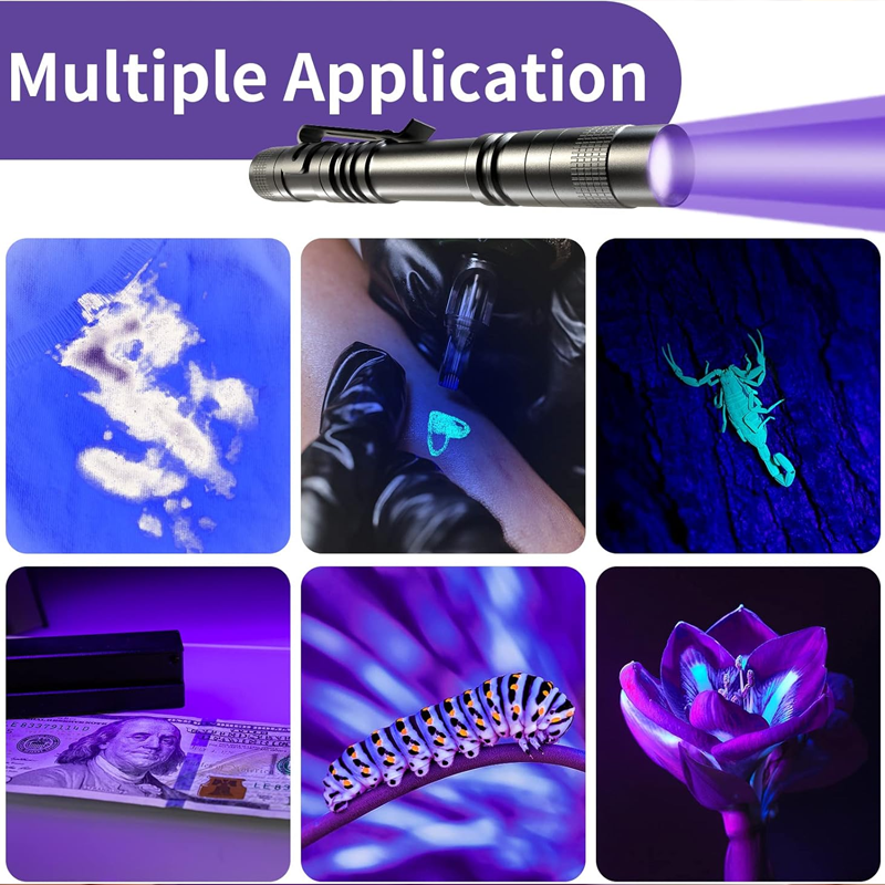 Mini LED Pen Light with Clip