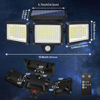 Solar Outdoor Light with Remote Control