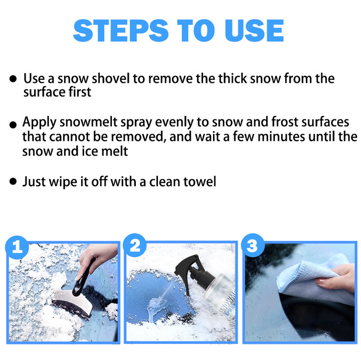 🚗Buy 2 Get 1 Free❄️Winter De-Icing Spray for Car Windshields
