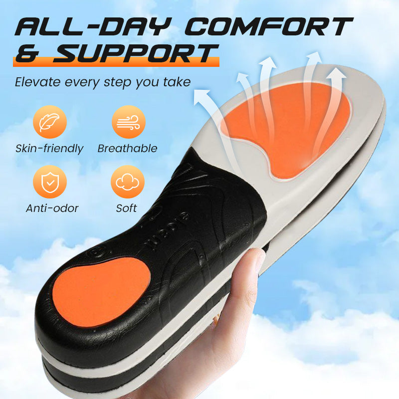 👟 Sports Shock-Absorbing Insoles with Arch Support – All-Day Comfort &amp; Impact Protection 🏃‍♂️⚡