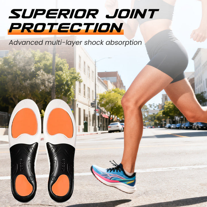 👟 Sports Shock-Absorbing Insoles with Arch Support – All-Day Comfort &amp; Impact Protection 🏃‍♂️⚡