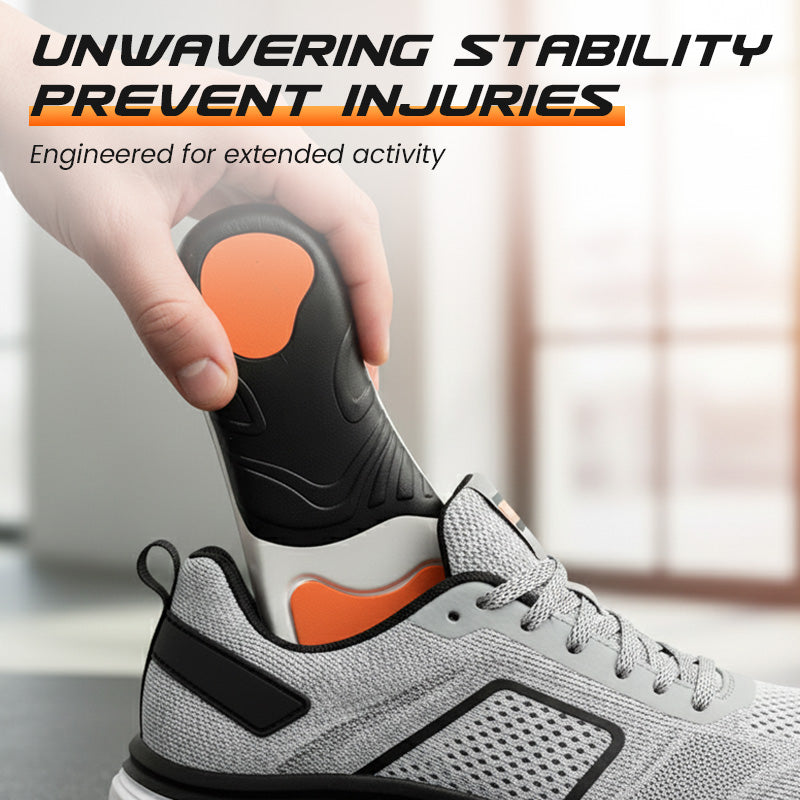👟 Sports Shock-Absorbing Insoles with Arch Support – All-Day Comfort &amp; Impact Protection 🏃‍♂️⚡