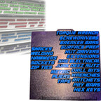 📢📢50% OFF !!⏰⏰3D Printed Magnetic Toolbox Drawer Labels