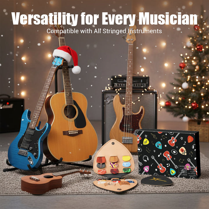🎁Julegave 50 % RABATT🎸Gitarplekter Adventskalender 2025